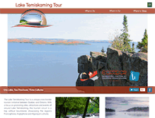 Tablet Screenshot of laketemiskaming.com